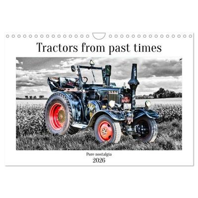 Tractors from past times (Wall Calendar 2026 DIN A4 landscape), CALVENDO 12 Month Wall Calendar