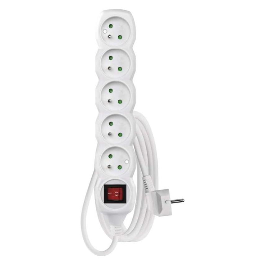 Emos VERLÄNGERUNG 5-FACH 3M MIT SCHALTER 1,5MM (3 m) (1902150308)
