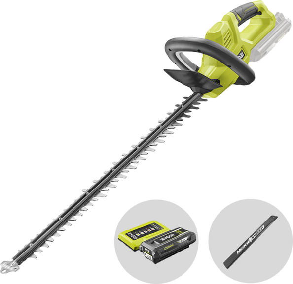 RYOBI RY36HT60A-120 - Taille-haies à batterie - 36 V 2 Ah - à lames de 60 cm