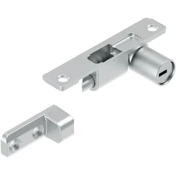 Maco, Zubehör Türbeschlag, Drehsperre aufschraubbar, selbstschliessend, silber, sperrbar (10535)