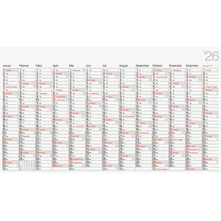 Rido Plakatkalender young design XL 139x79cm 2026.