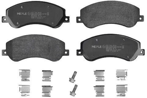 MEYLE 025 244 8418 Brake pad set