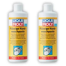 2x Flüssige Handwaschpaste LIQUI MOLY 3355 Handreiniger Reiniger Seife Liquid 500ml