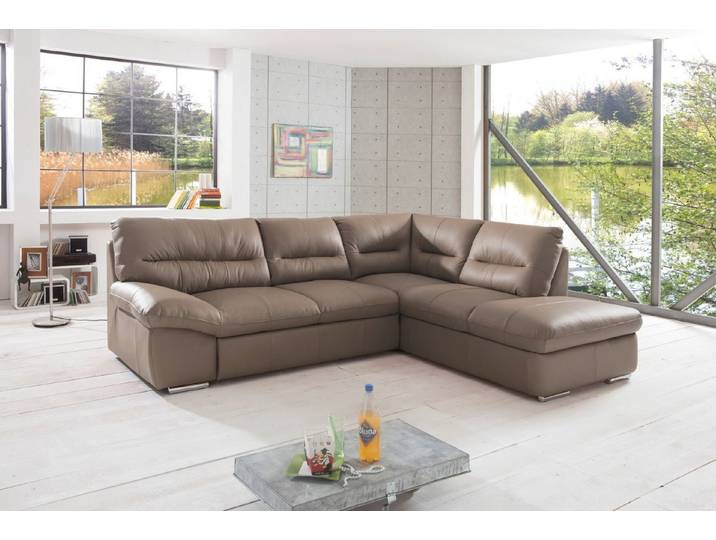 COTTA Ecksofa Sofa William Cotta Echtleder, Echtleder, Nosagfederung, Made in Europe