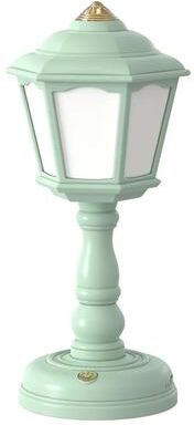 Uplift Essentials Mini Retro LED Desk Lamp With USB Rechargeable Touch Control green