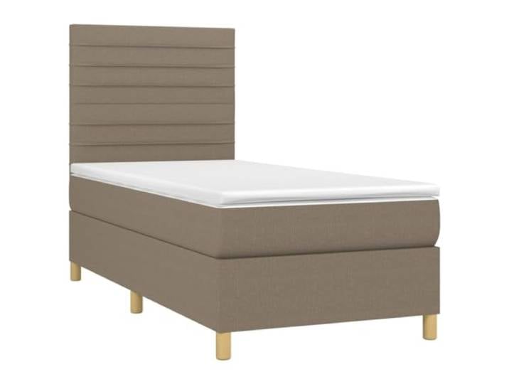 KTHLBRH Ausziehbares Schlafsofa, hellgrau, Samt, 90 x 190 cm Gestell aus Holz, Metall, 2 Schaumstoffmatratzen, modernes Design, Wohnzimmer Schlafzimmer