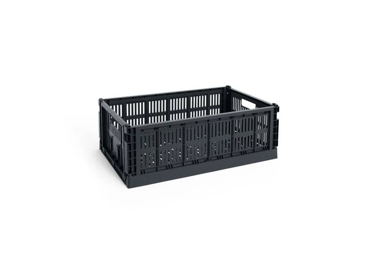 HAY Colour Crate L 34,5x53 cm Charcoal