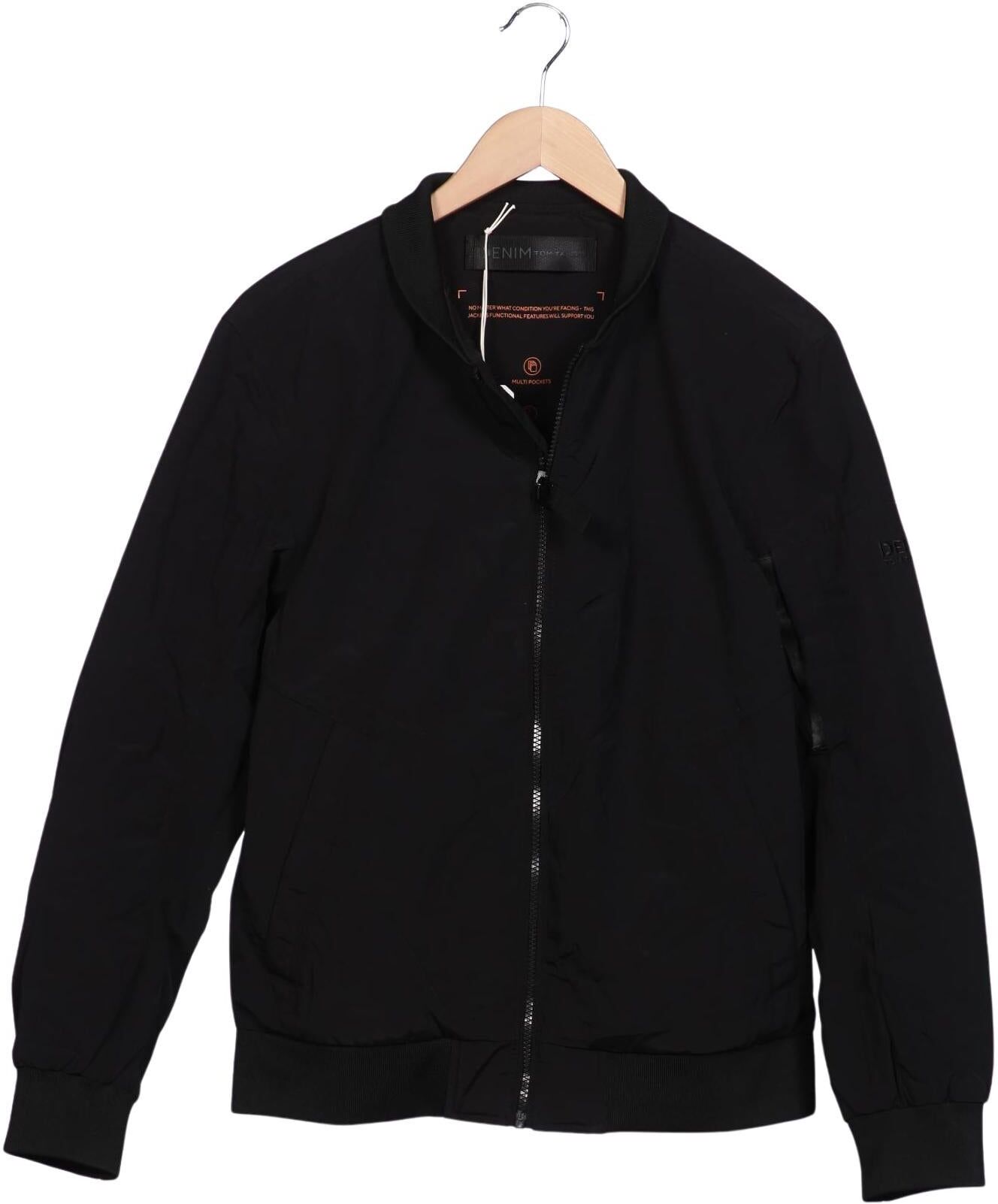 Tom Tailor Herren Jacke, Schwarz, Gr. S, Tex / Membran / Synthetik - Second Hand