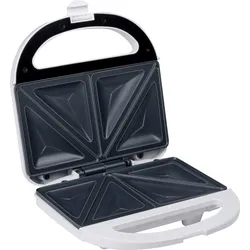 Alpina Sandwichmaker 750 W für 2 Sandwiches weiß