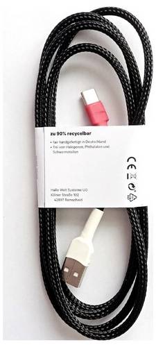 Volla USB-C Kabel USB-C Stecker 1.5m 3336