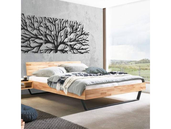 Bett Ekai Kernbuche Massivholz 140x200cm