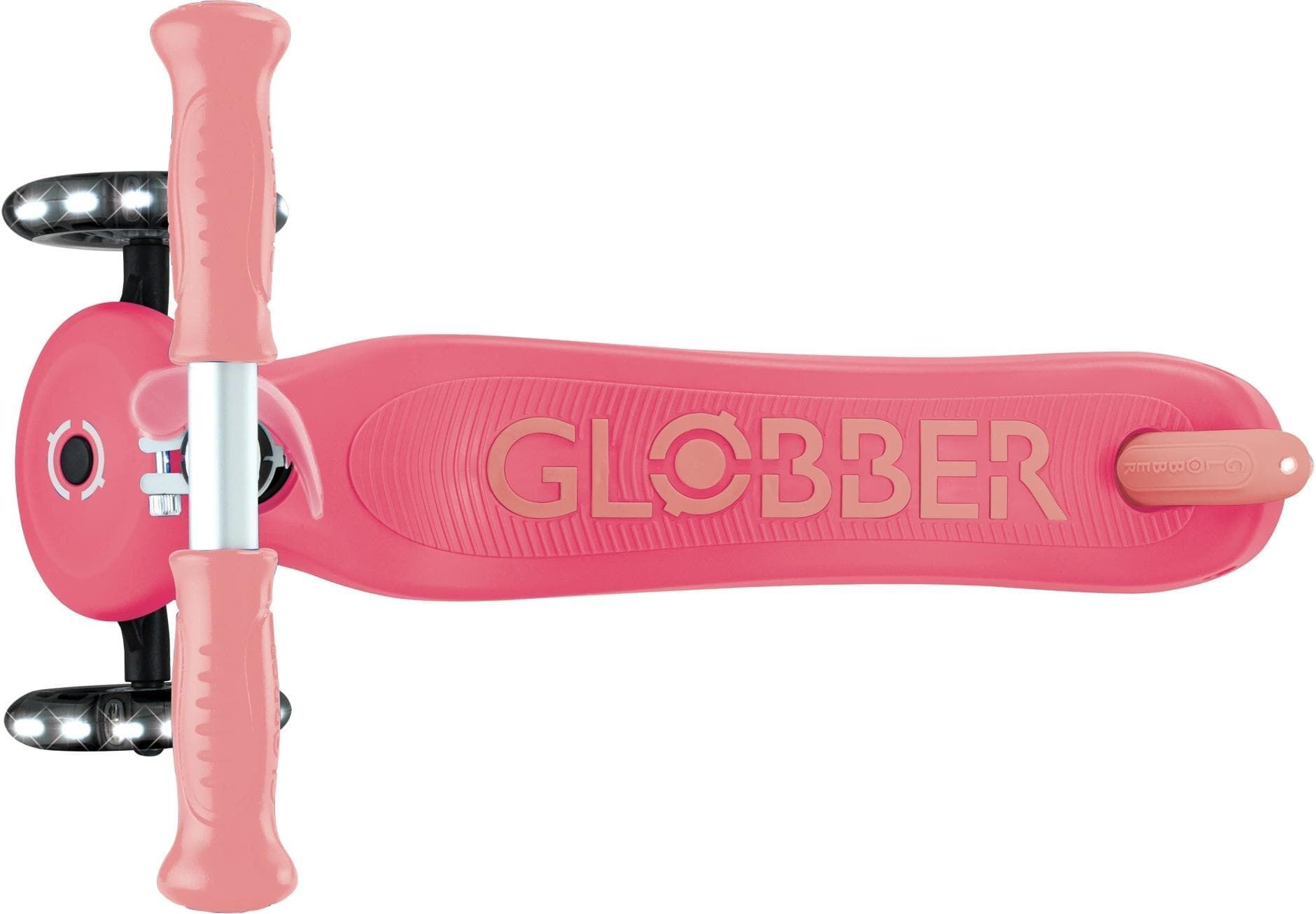 Scooter GLOBBER "Primo Plus Glow", rosa, Roller, Kinder, Scooter rosa Einheitsgröße