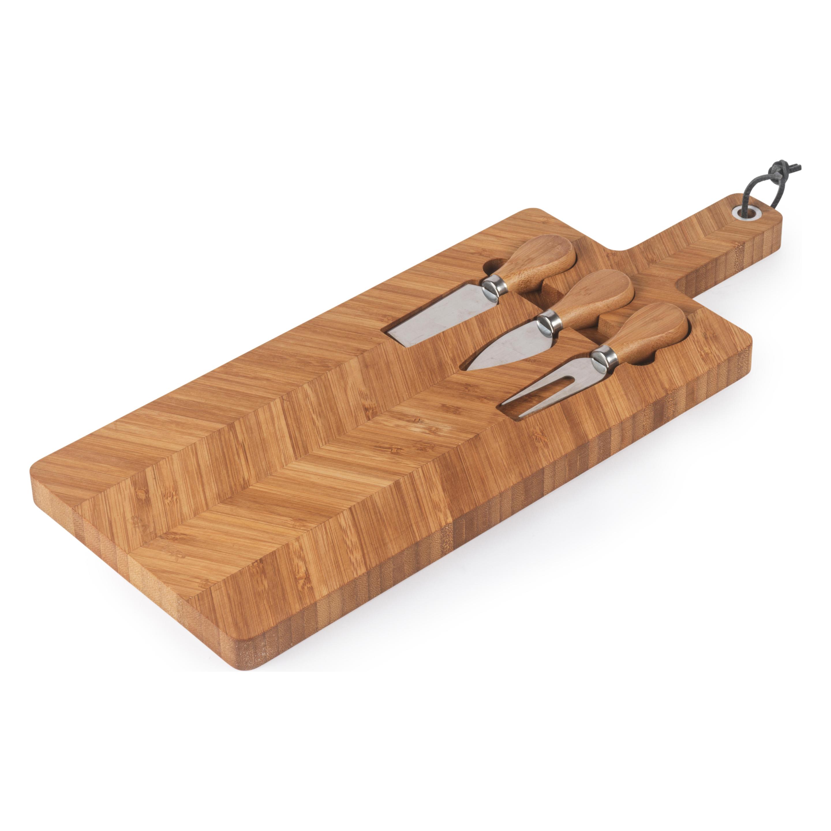 Salter BW14823 Bamboo Cheese Board, Bamboo Wood (BW14823)