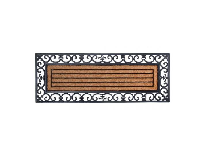 Paillasson en coco et caoutchouc 120x45
