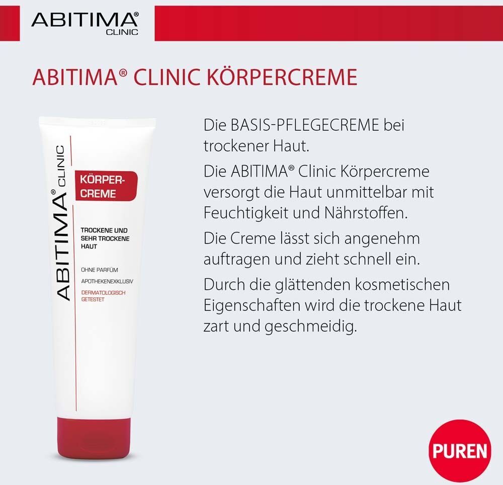 Abitima Clinic Körpercreme m.Dosierspender 1000 ml