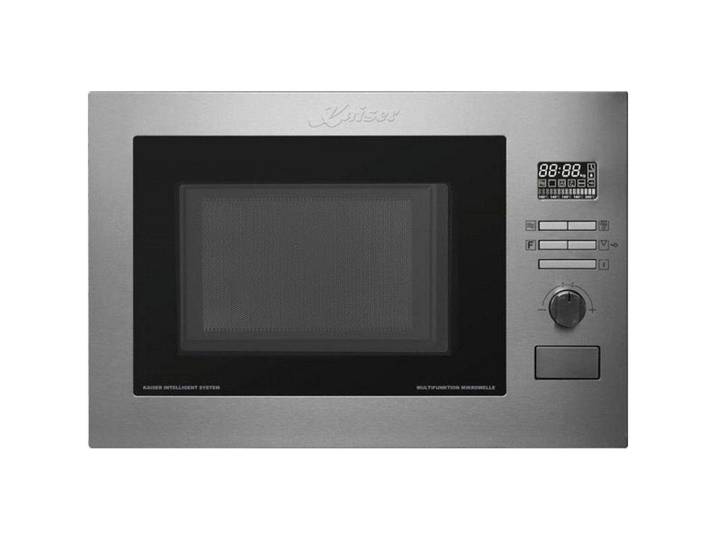 Kaiser Küchengeräte Einbau-Mikrowelle EM 2520, Mikrowelle, Grill, Heißluft, Auftauen, Automatikprogramme, 25 l, 21 Betriebsfunktionen, 12 Automatikprogramme, Memory-Funktion,