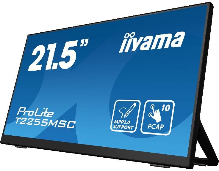 IIYAMA ProLite T2255MSC-B1 L'écran tactile idéal pour diffuser du contenu dynamique !