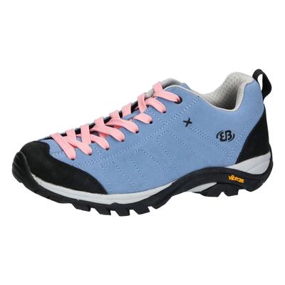 Outdoorschuh BRÜTTING "Outdoorschuh Claremont", Damen, Gr. 43, blau, Veloursleder, Schuhe Outdoorschuh