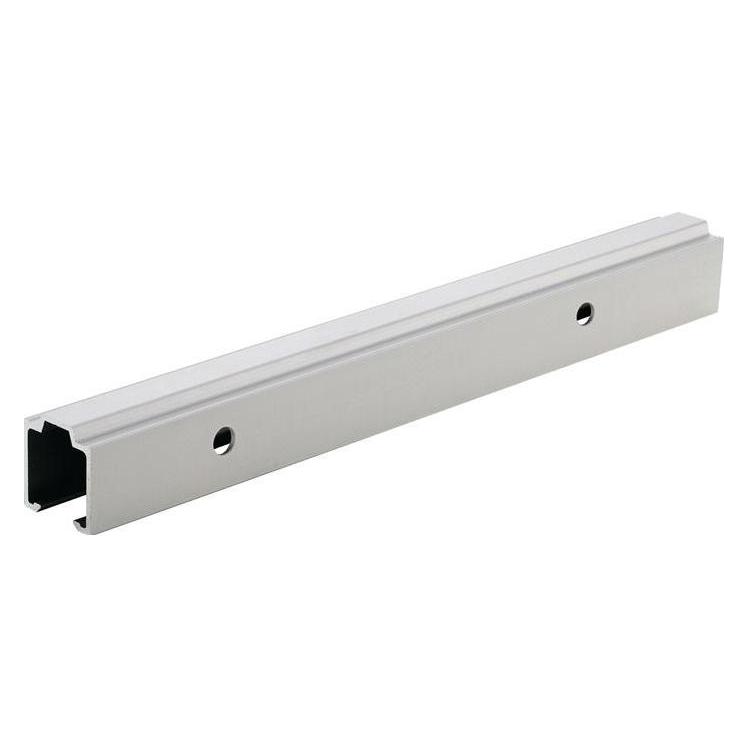 Helm Laufschiene 53/73 Aluminium EV1 eloxiert Lagerlänge 2100 mm Wandmontage (00604703)