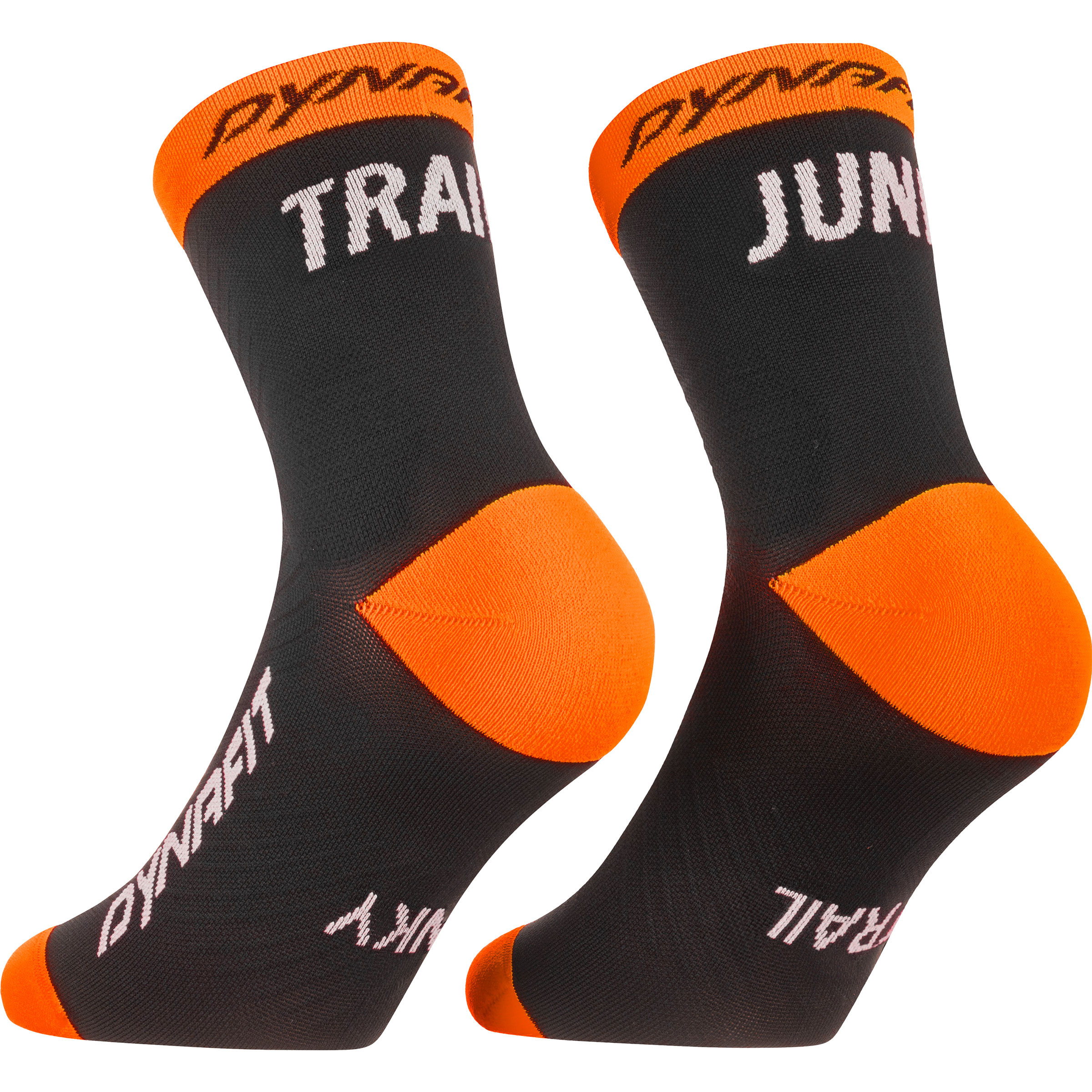 Dynafit Trail Mid Laufsocken orange Größe 39 Trailrunning | Laufen Elastisch