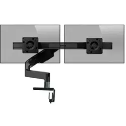 Humanscale M8.1 Dual Monitorhalter für USM Tisch gerade schwarz (M81UBE2B)