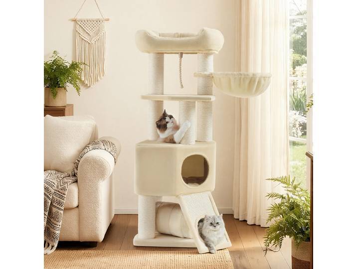 Kratzbaum Kilry 50 x 141 x 50cm Beige