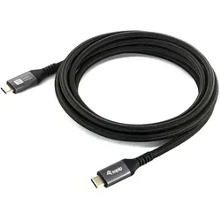 Equip USB4 Gen 2x2 C to C Cable, 3.0m, 20Gbps, PD 240W, 4K@60Hz, DP Alt Mode, Black