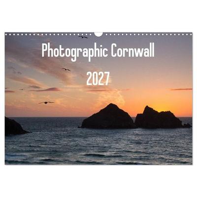 Photographic Cornwall 2027 (Wall Calendar 2027 DIN A3 landscape), CALVENDO 12 Month Wall Calendar