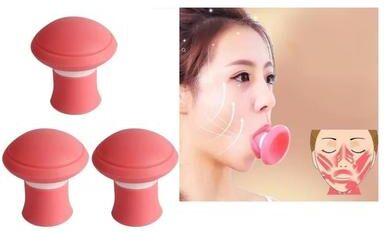 Useful Little Things Silicone Face Masseter Trainer And Jawline Slimming Device 3 Pcs