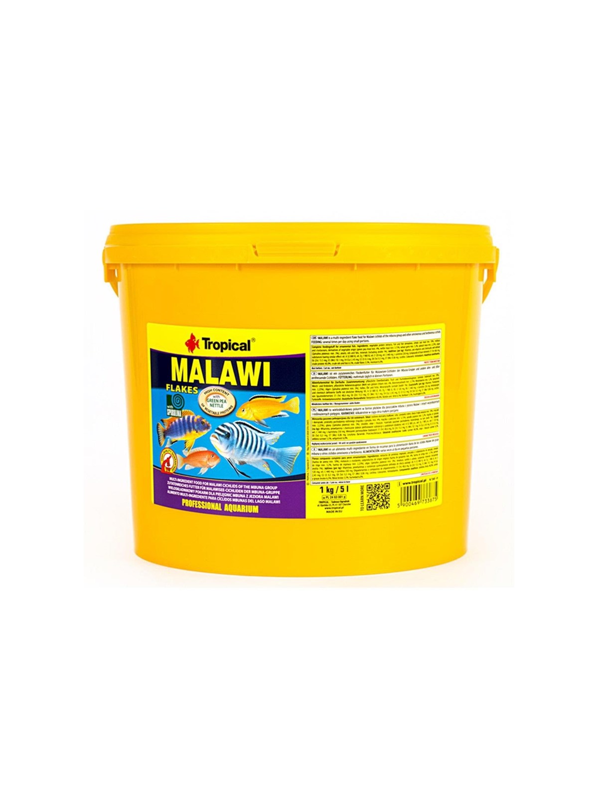 Tropical Malawi Flocken 5 L. / 1 kg.