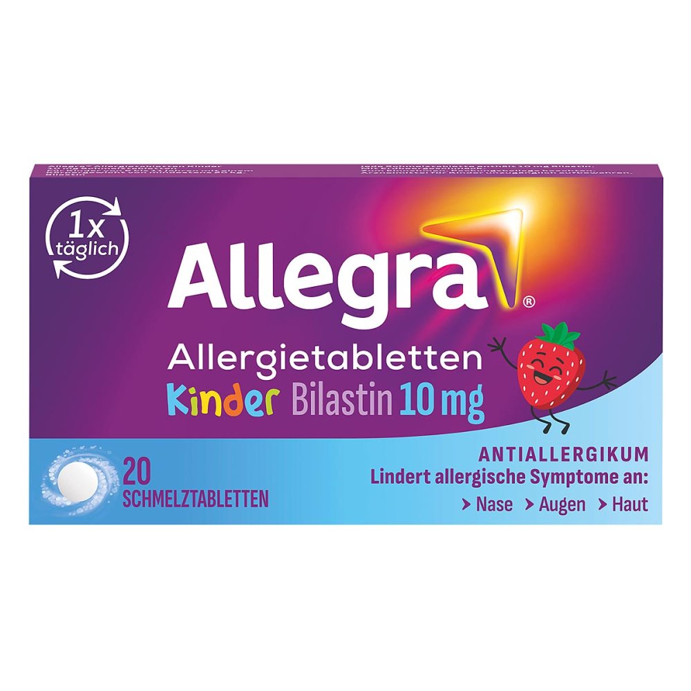 A. Nattermann & Cie GmbH Allegra Allergietabletten für Kinder – Schmelztabletten 18878884
