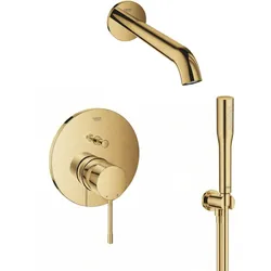 Set Badewannen- und Duscharmatur Grohe Essence 24058GL1, Auslauf Grohe Essence 13449GL1, 26658GL0, 27400GL0, 28362GL1