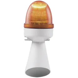 Grothe, Personenschutz, Hupe 240V/AC 92dB Blitzlicht IP43 or gr Xenon Aufb 0,07A 16,8W