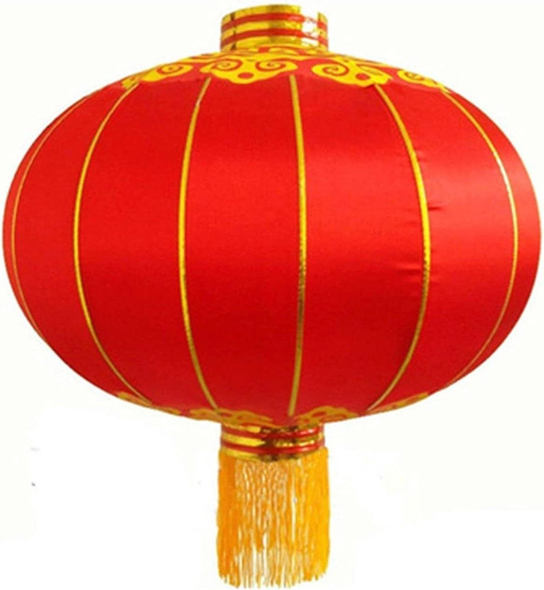 Rode Papieren Lantaarns - Chinese Lampionnen - 8 inch - Herbruikbare Feestdecoratie