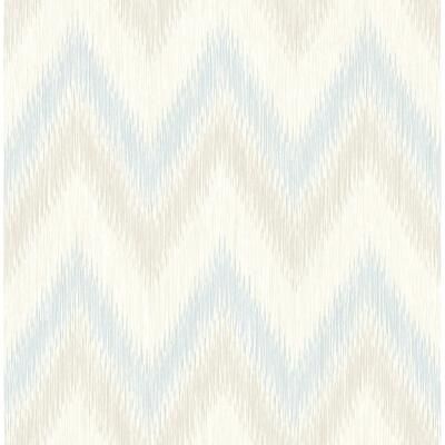 Seabrook Designs Lillian August Regent Flamestitch Stringcloth Unpasted Wallpaper