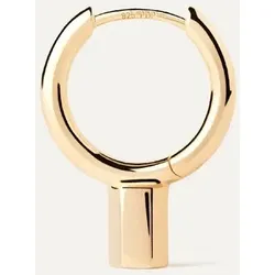 PD PAOLA - OHRRINGE - SINGLE CREOLE - Detroit - gold