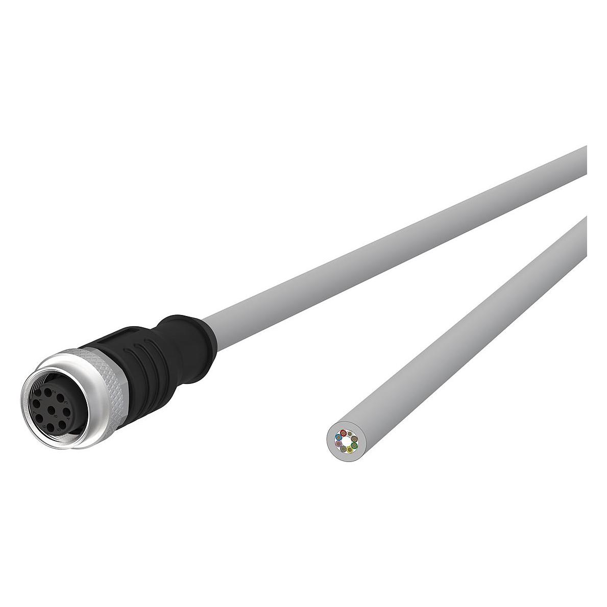 Metz Connect M12 Sensor-/Aktorleitung, A-kodiert (2 m) (142MKA20020)