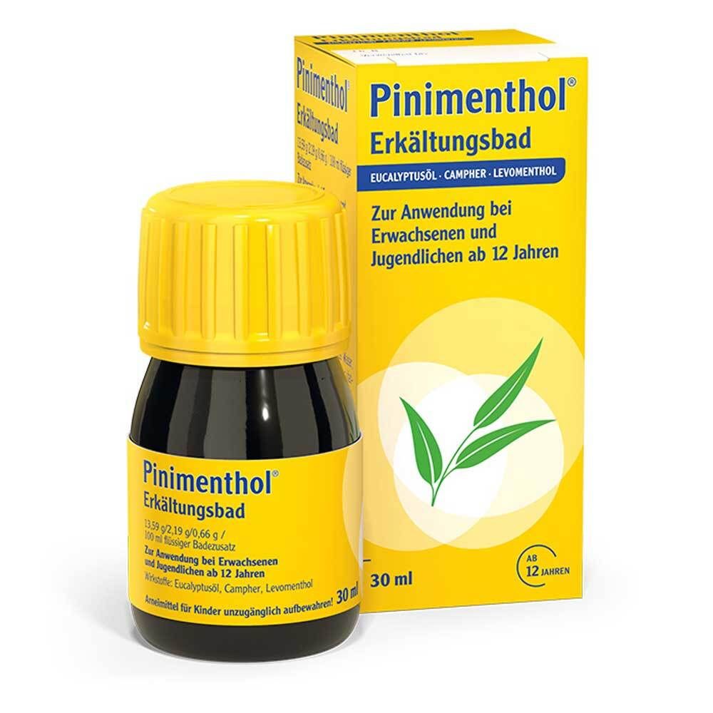 Pinimenthol Erkältungsbad ab 12 Jahre 30 ml Bad