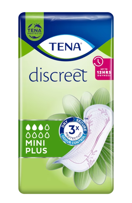 Tena Discreet Mini Plus - 12 paquets de 20 protections