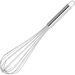 Fackelmann Schneebesen 43052, Edelstahl, 32cm, spülmaschinengeeignet, silber