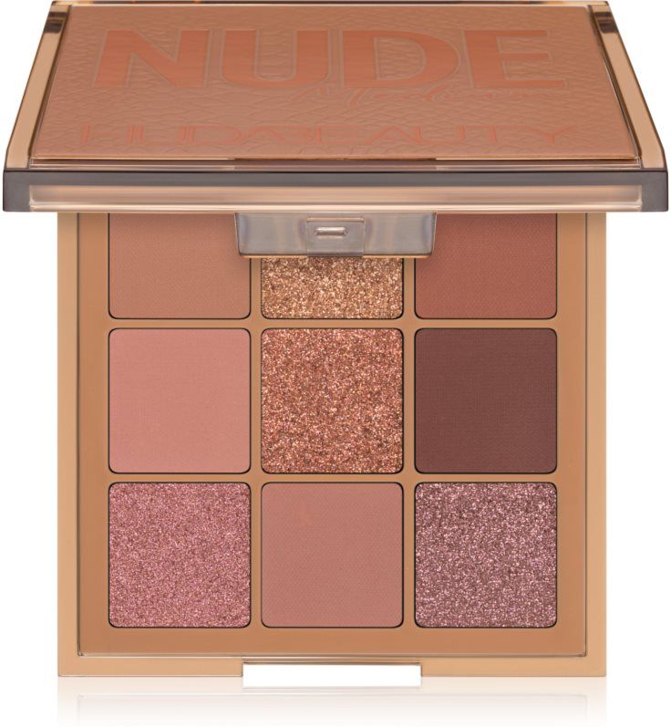 Huda Beauty Nude Obsessions Lidschattenpalette Farbton Nude medium 34 g