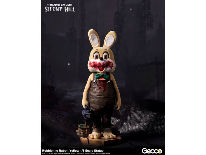 Gecco Sammelfigur SILENT HILL X DEAD BY DAYLIGHT ROBBIE THE RABBIT STATUE YELLOW