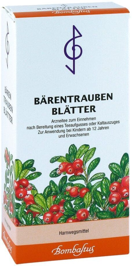 BÄRENTRAUBENBLÄTTER BOMBASTUS 100g