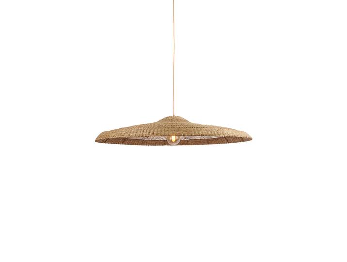 GOOD & MOJO - Suspension Santorini - Beige - Herbe marine