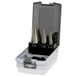 Alarm Werkzeuge 56031081 Stufenbohrer-Set DIN 1412 C Zylinderschaft 3 St.
