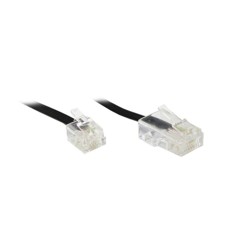 Good Connections DSL Modem Kabel 6m RJ11 zu RJ45 schwarz TZM-6
