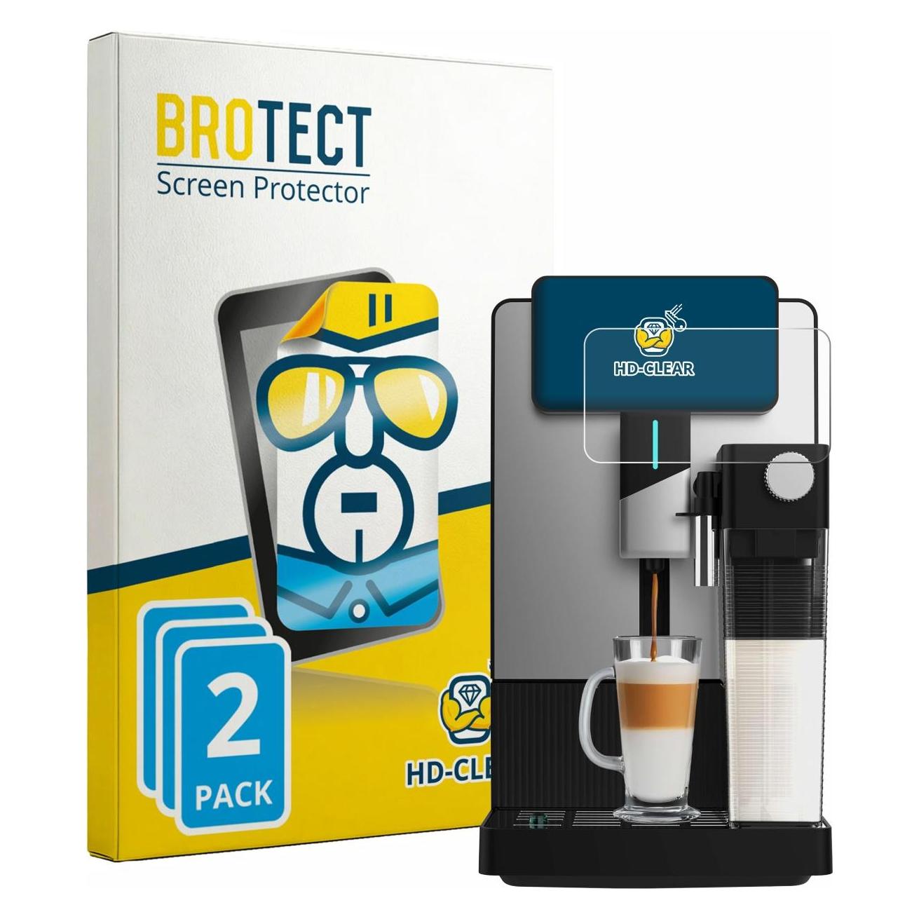 Brotect Schutzfolie für Cecotec Cremmaet Latte Art A90 EU01 Displayschutz Displayschutzfolie Folie Klar (1863774)