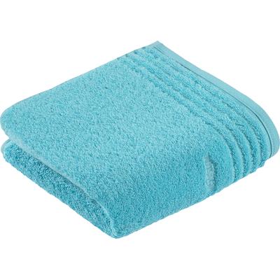 Handtuch VOSSEN "Vienna Style Supersoft", blau (light azure), B:50cm L:100cm, Webfrottier, Baumwolle, Handtücher, Supersoft Baumwolle