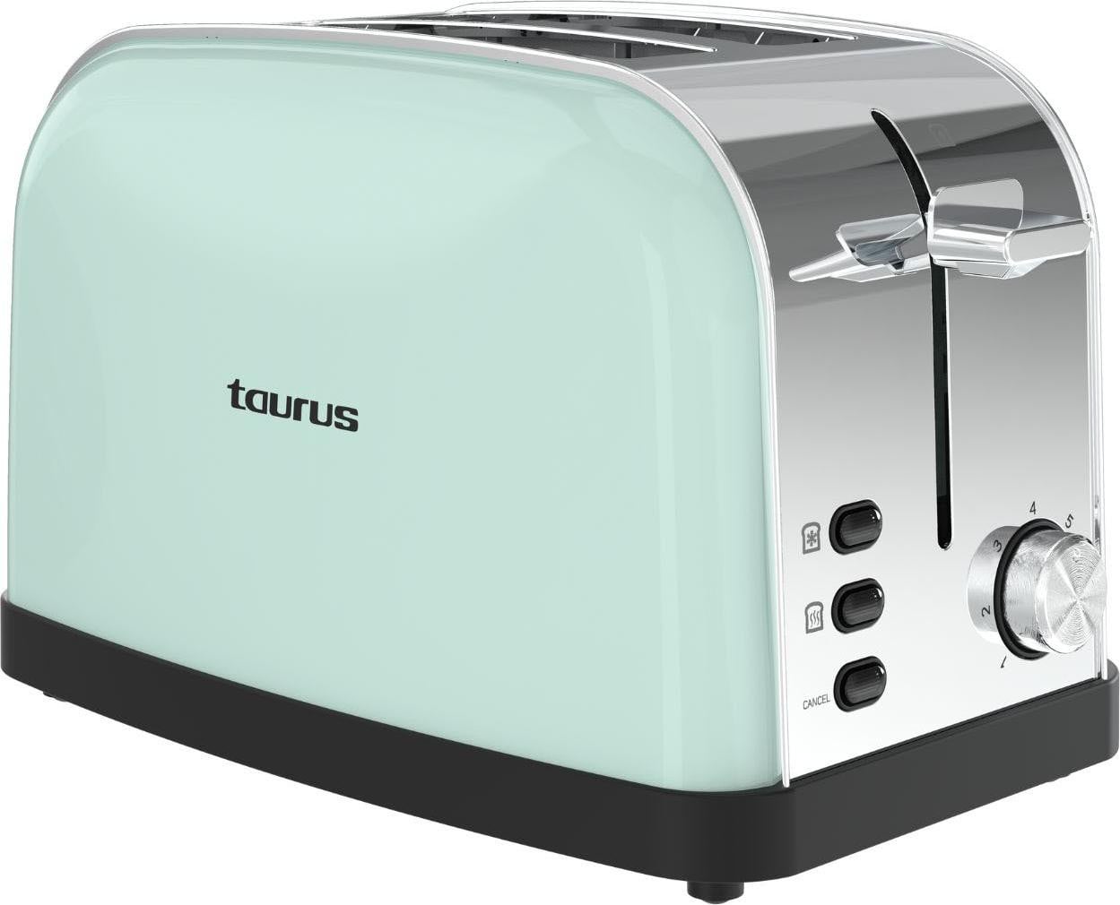 Taurus VINTAGE II Keukenmachine, Mintgroen, 2 Messen, 950 W