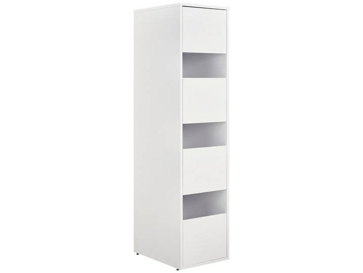 Xora Wäscheschrank, Weiß, 3 Fächer, 50x210x67.5 cm, Waschküche, Wäscheschrank